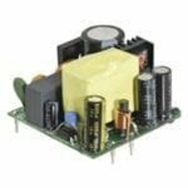 Cui Inc AC to DC Power Supply, 90 to 264V AC, 24V DC, 60W, 2.5A, PCB VOF-S60B-24-PB
